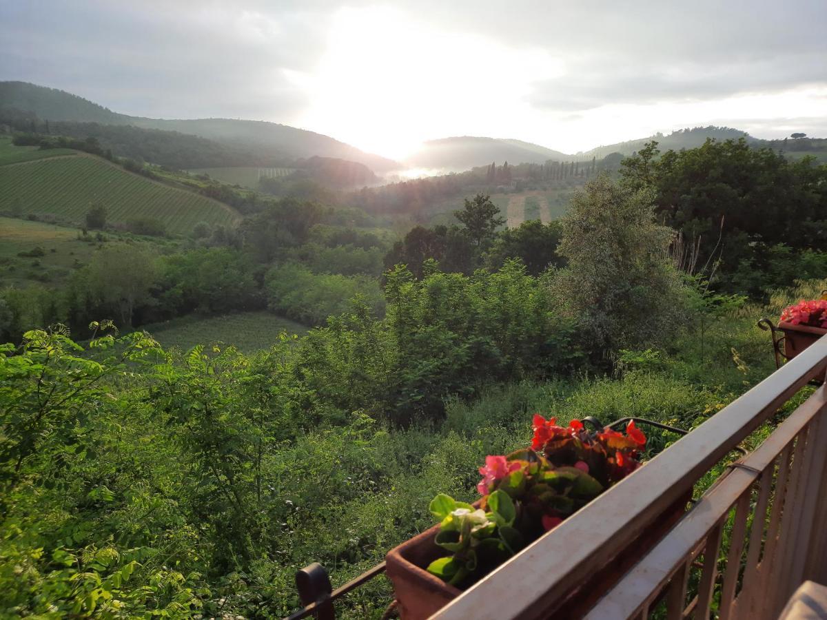 Villa Del Sole San Gimignano Exterior foto