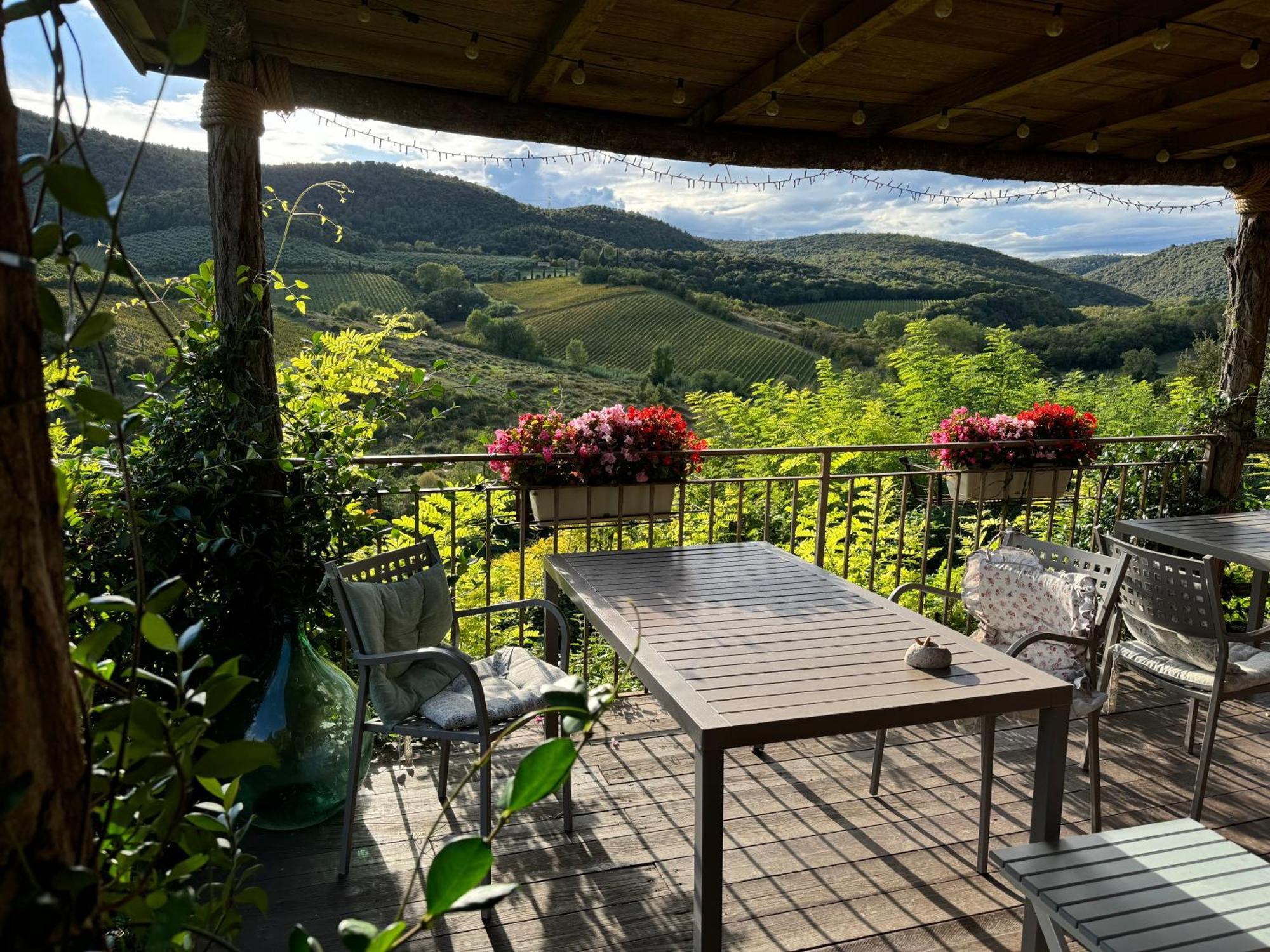 Villa Del Sole San Gimignano Exterior foto