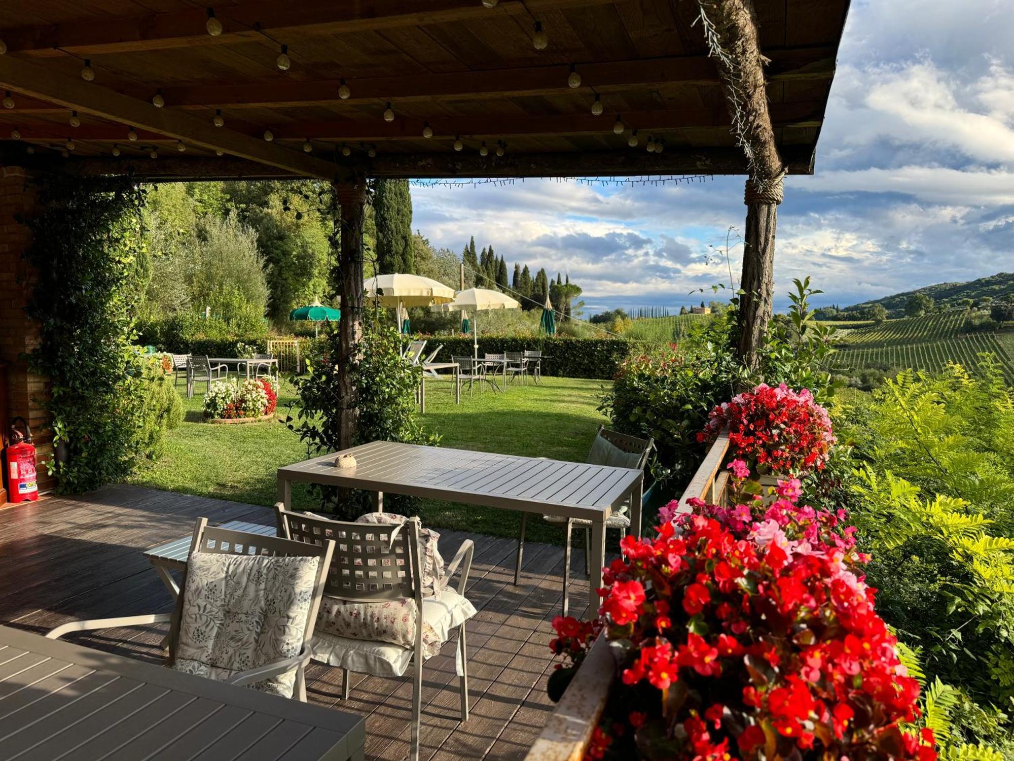 Villa Del Sole San Gimignano Exterior foto