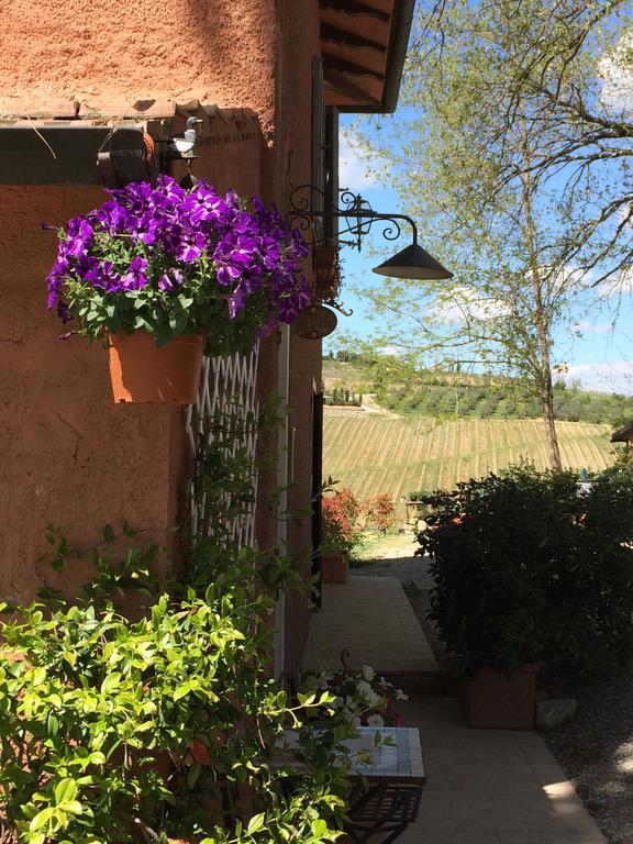 Villa Del Sole San Gimignano Exterior foto